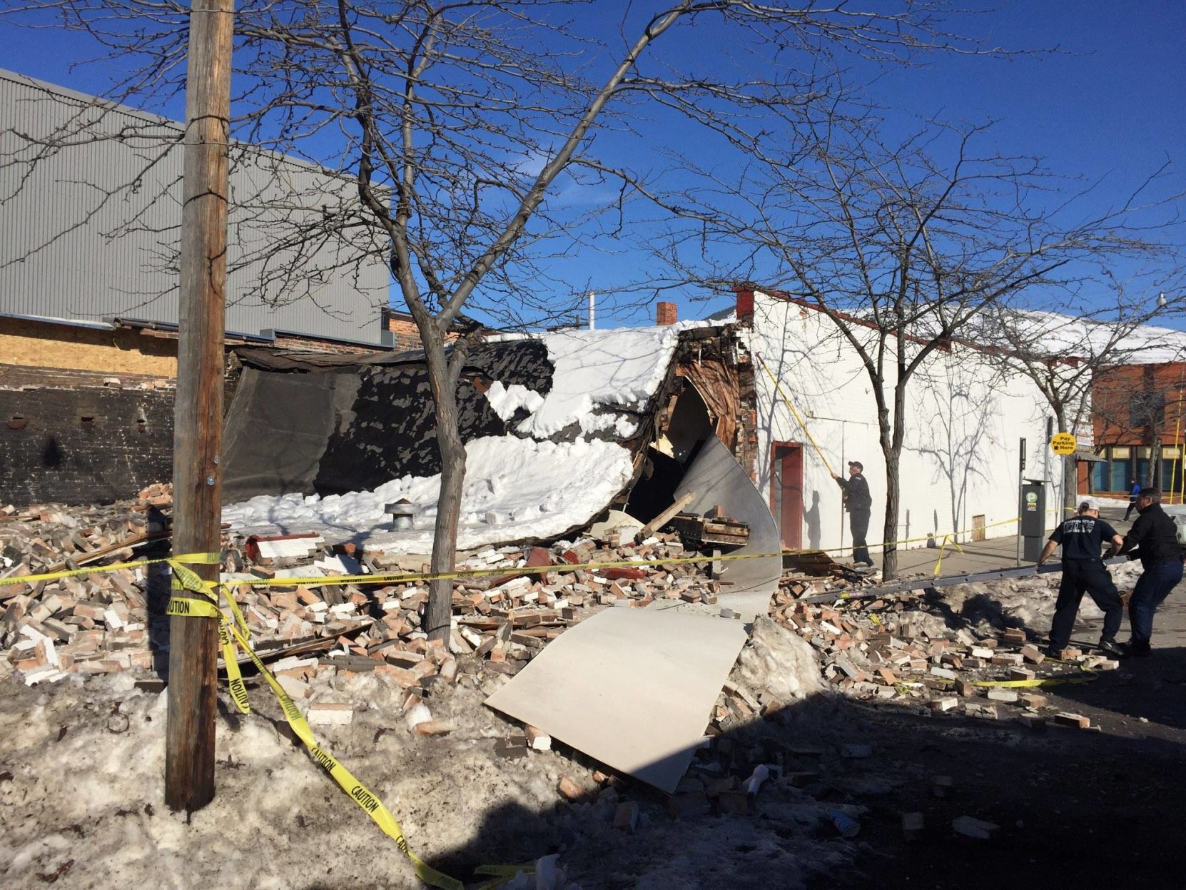 building collapse downtown missoula